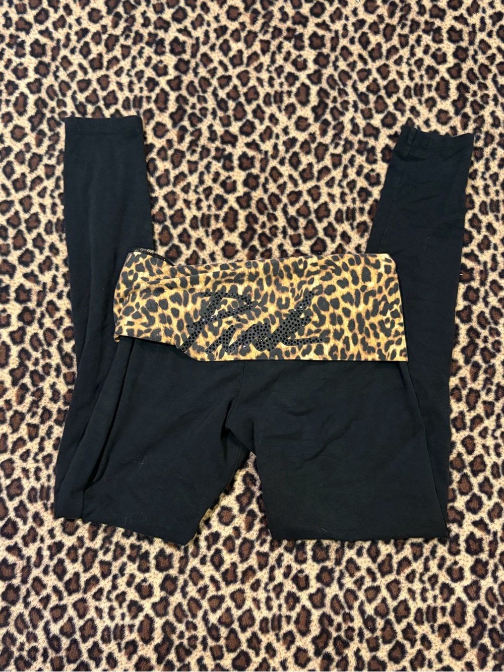 RARE Victoria secret pink bedazzled foldovers